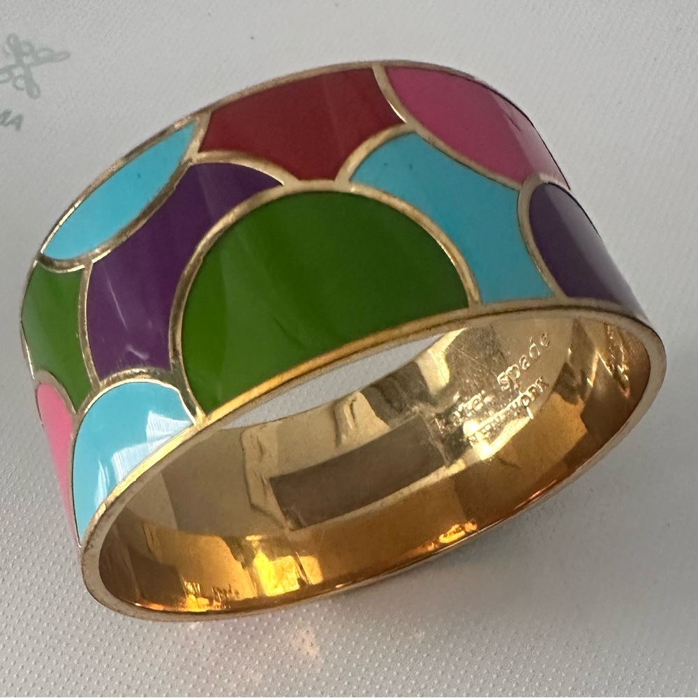 Kate Spade VINTAGE “New York Minute” Idiom Bangle